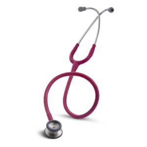2122 3M Littmann Classic II Pediatric Stethoscope, Raspberry (28")