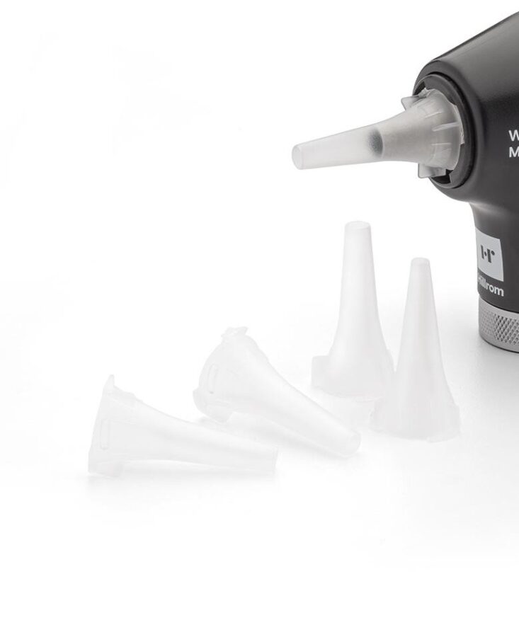 Welch Allyn LumiView Clear Single-Use Ear Specula, Pediatric, Sleeve, 52432-CLR-34 - Image 2