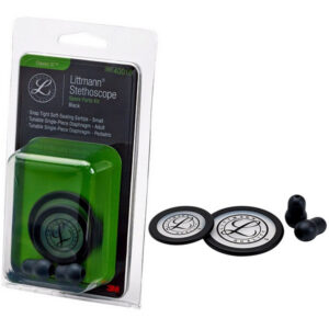 3M Littmann Cardiology IV / Classic III Stethoscope Spare Parts Kit, Black, 40016