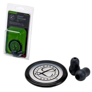 3M Littmann Master Classic Stethoscope Spare Parts Kit, Black, 40022