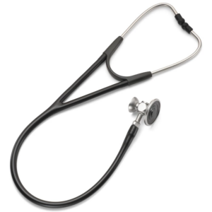 Welch Allyn Harvey DLX Dual Head Stethoscope, Black (28"), 5079-325