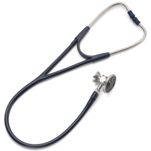 Welch Allyn Harvey DLX Dual Head Stethoscope, Navy (28"), 5079-327