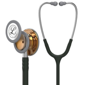 5646 3M™ Littmann® Classic III™ Monitoring Stethoscope, Limited Edition, High Polish Copper Chestpiece, 27" Black Tube, 5646