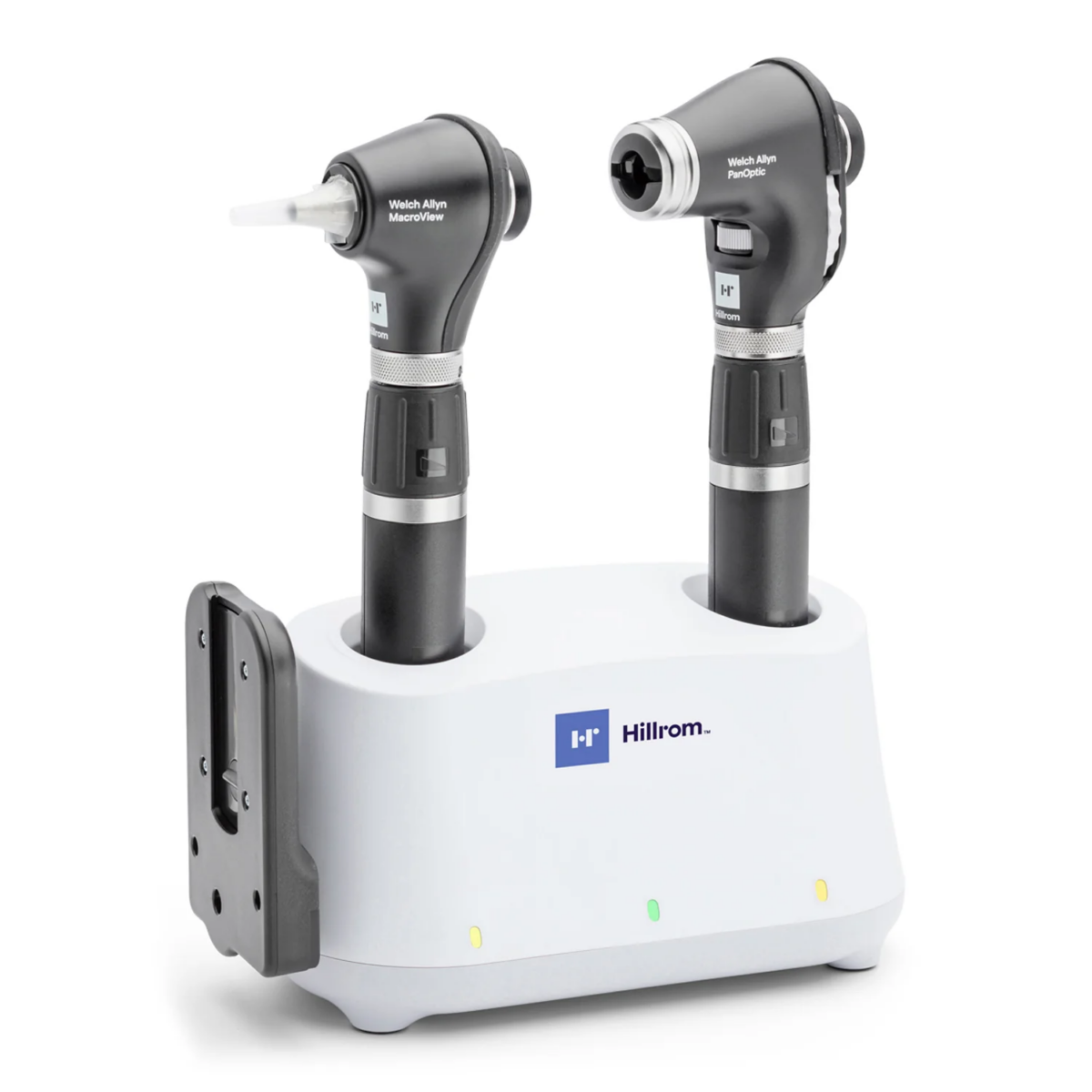 Welch Allyn 3.5V Diagnostic Set w/ PanOptic and MacroView Plus, Universal Desk Charger, and two Premium Lithium Ion Plus Power Handles, 71-PM3LDE-US