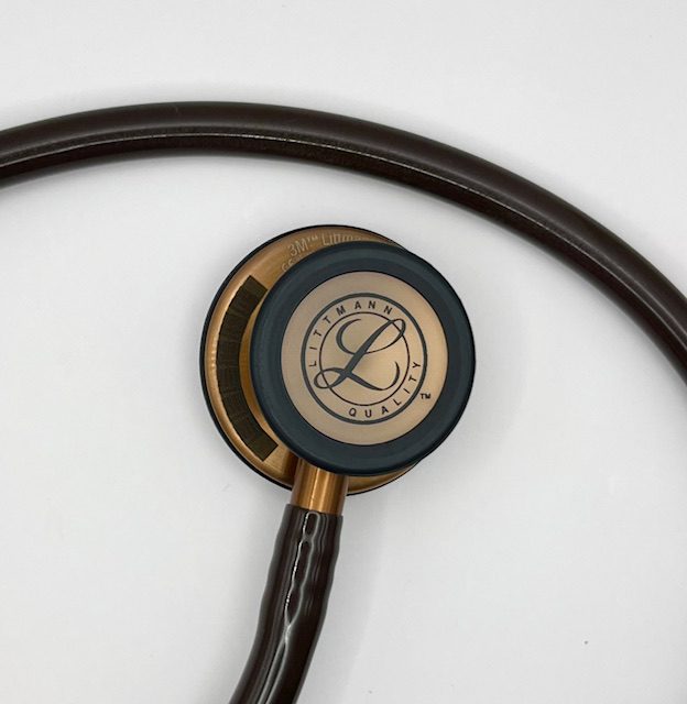 MIS-ENGRAVED 5809 3M Littmann Classic III Monitoring Stethoscope, Chocolate and Copper (27″), 5809-MIS1 - Image 2
