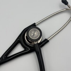 MIS-ENGRAVED 6152 3M Littmann Cardiology IV Diagnostic Stethoscope, Black (27″), 6152-MIS2