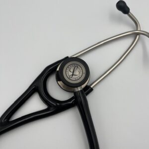 MIS-ENGRAVED 6152 3M Littmann Cardiology IV Diagnostic Stethoscope, Black (27″), 6152-MIS3