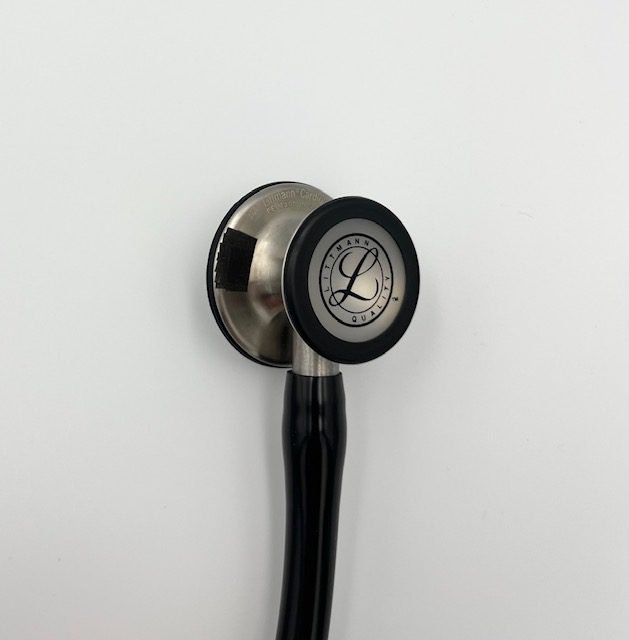 MIS-ENGRAVED 6152 3M Littmann Cardiology IV Diagnostic Stethoscope, Black (27″), 6152-MIS3 - Image 2