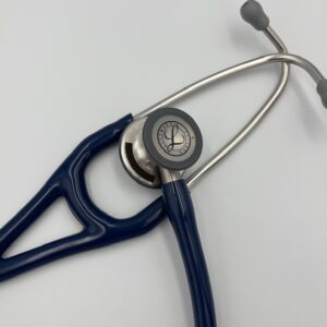 MIS-ENGRAVED 6154 3M Littmann Cardiology IV Diagnostic Stethoscope, Navy Blue (27″), 6154-MIS1