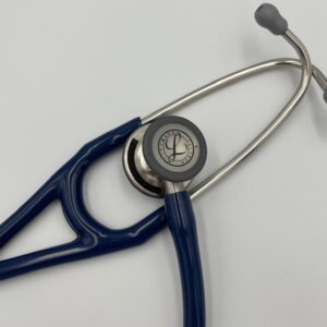 MIS-ENGRAVED 6154 3M Littmann Cardiology IV Diagnostic Stethoscope, Navy Blue (27″), 6154-MIS2