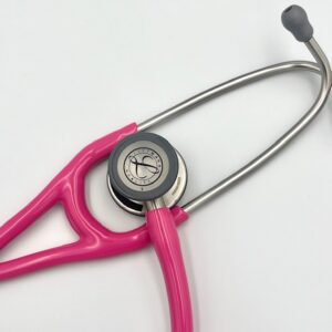 MIS-ENGRAVED 6159 3M Littmann Cardiology IV Diagnostic Stethoscope, Rose Pink (27″), 6159-MIS1