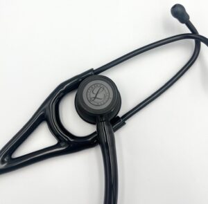Mis-Engraved 6163 3M Littmann Cardiology IV Diagnostic Stethoscope, All Black Edition (27″), 6163-MIS2