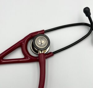 Mis-Engraved 6176 3M Littmann Cardiology IV Diagnostic Stethoscope, Burgundy and Champagne (27″), 6176-MIS1