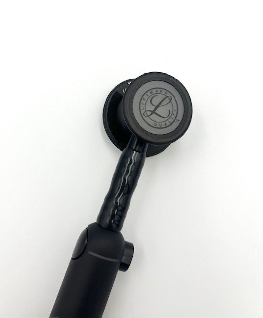 MIS-ENGRAVED 8480 3M Littmann CORE Digital Stethoscope, Black (27″), 8480-MIS1 - Image 2