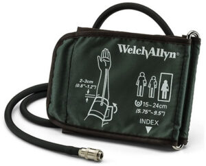 Welch Allyn Extra Small Cuff, (15-24 cm / 5.75-9.5 in. range), RPM-BPACC-01
