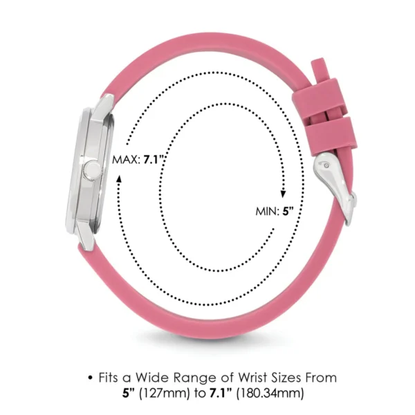 Women's Scrub Petite Watch for Medical Professionals (28mm), Pink, 60350001 - Image 4