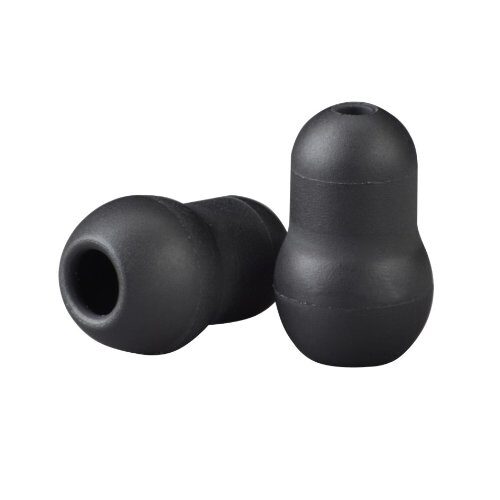 3M Littmann Stethoscope Snap Tight Soft-Sealing Eartips, Black (Large)